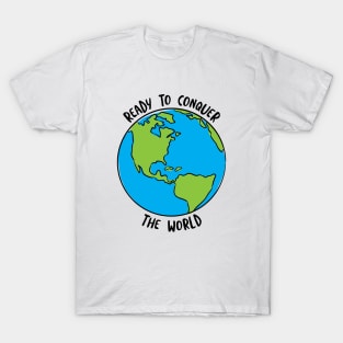 Graduation Ready to Conquer the World T-Shirt